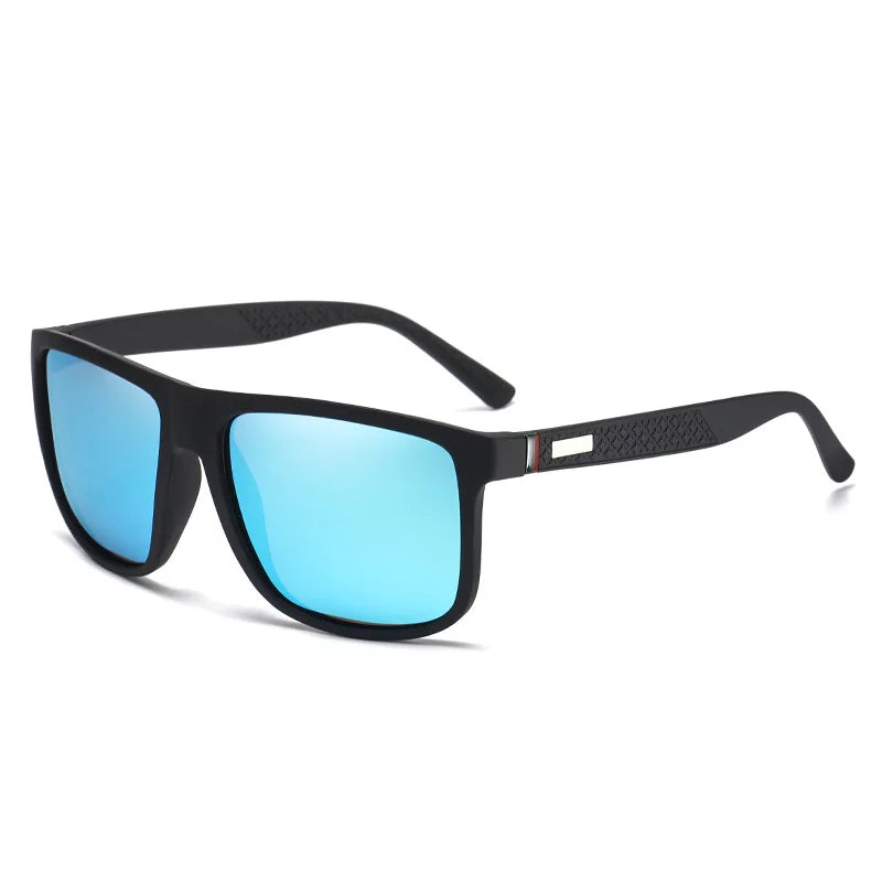 Polarized Sunglasses Men Women Luxury Brand Designer Men'S Sun Glasses Fashion Square Driving Fishing UV400 Eyewear Man