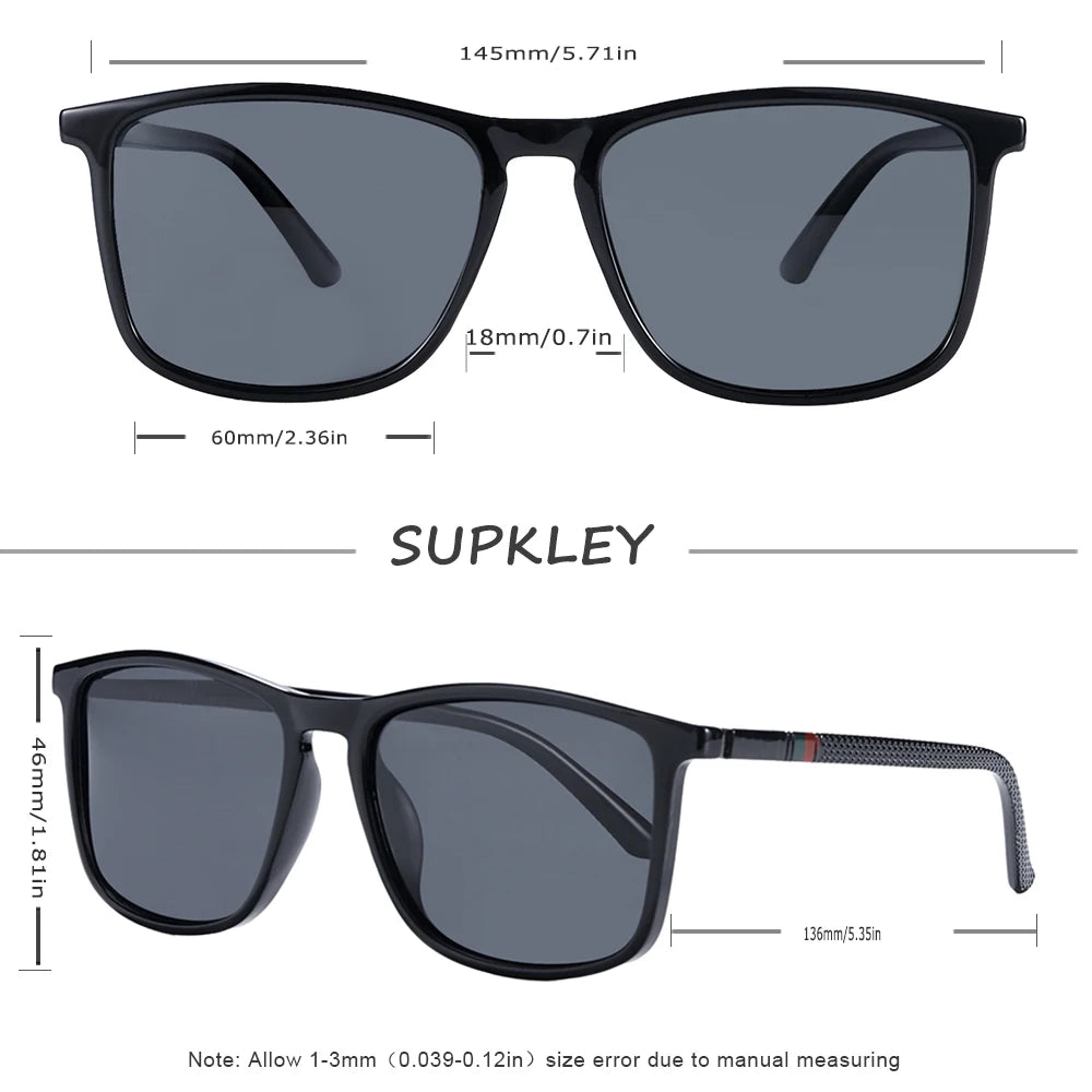 Sports Polarized Sunglasses for Men Women Sun Glasses with UVA&B Protection Comfort Eyewear Accessory